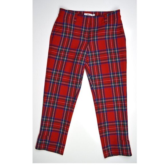 Vineyard Vines Plaid Jolly Ankle Pants - Picture 2 of 7